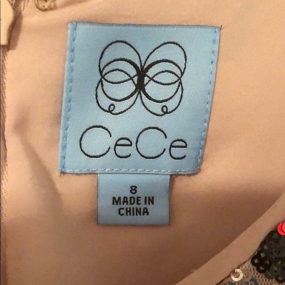 Blush gold, sequined dress - Picture 7 of 7